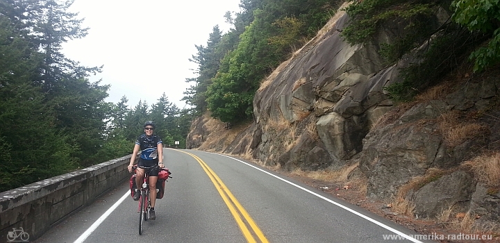 Chuckanut Drive. Mit dem Fahrrad dem Pazifik entlang.