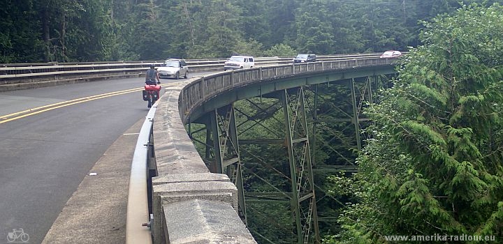 Mit dem Fahrrad entlang der Pazifikküste von Vancouver nach San Francisco.