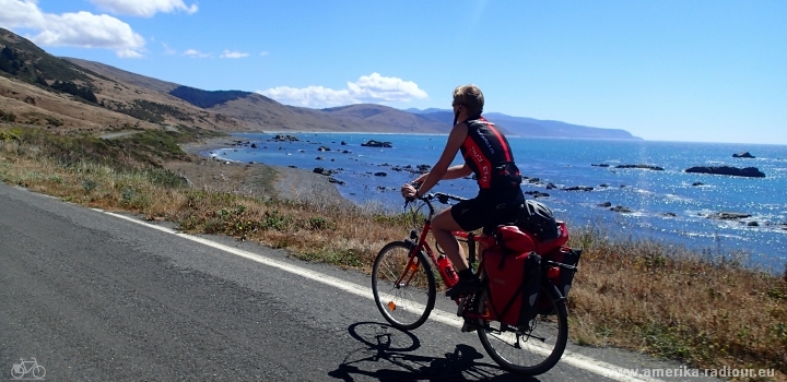 Radtour über die Mattole Road entlang der Loast Coast.