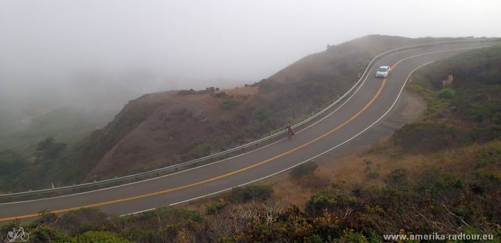 Mit dem Fahrrad Kaliforniens Pazifikküste entlang von Point Arena nach Bodega Bay