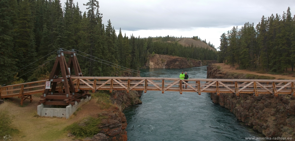 Carcross - Whitehorse by bicycle 