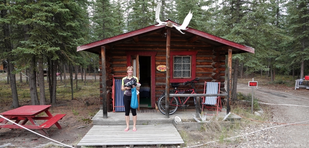 Mit dem Fahrrad über den Klondike Highway. Etappe Whitehorse - Fox Lake.  