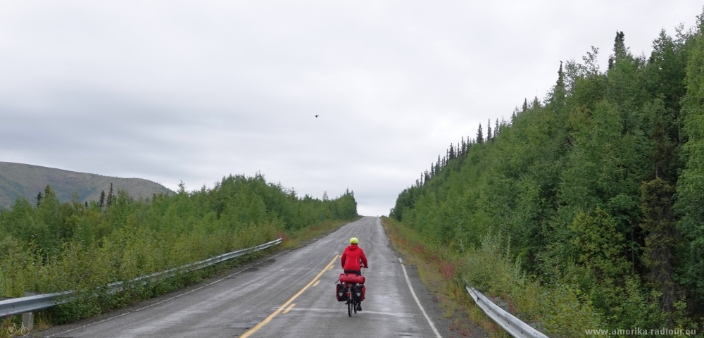 Taylor Highway by bicycle.  