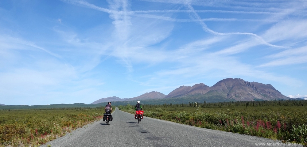 Denali Highway by bicycle.   