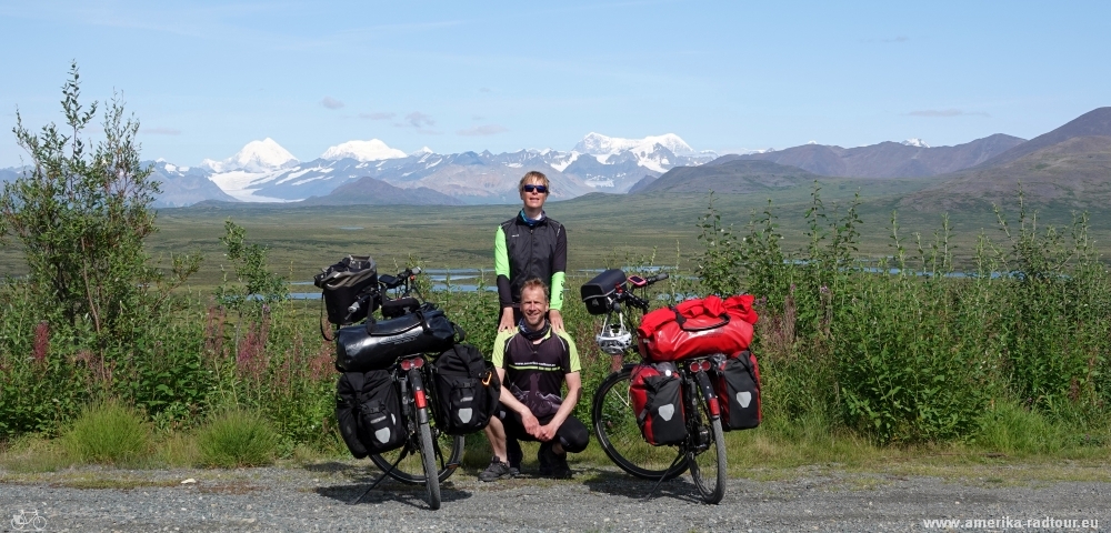 Cycling Denali Highway.  