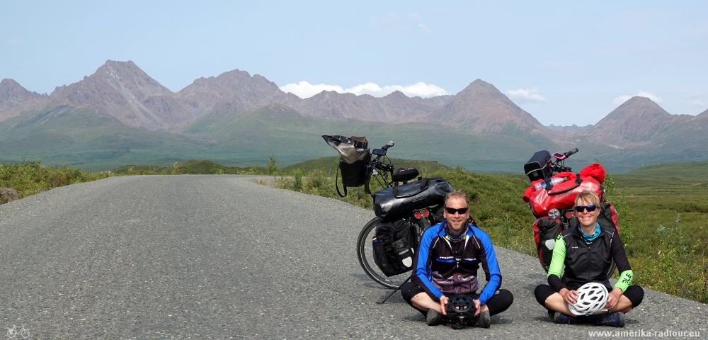 Cycling Denali Highway.  