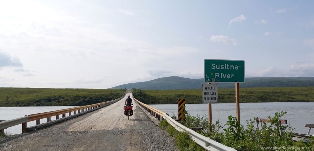 Cycling Denali Highway westbound.  