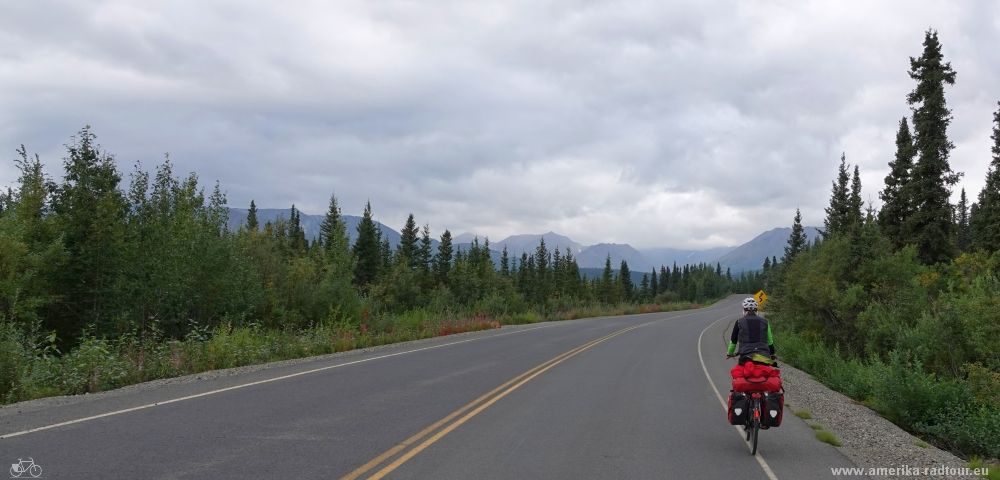 Cycling Denali Highway.  