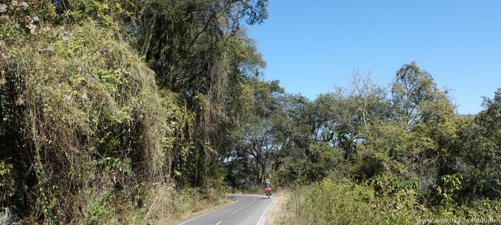 Mit dem Fahrrad von Salta nach Purmamarca.   