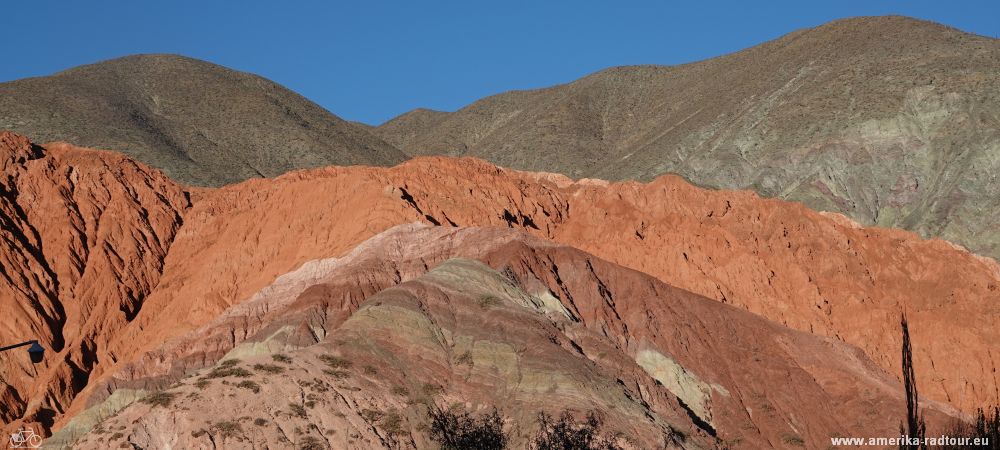 Ciclismo argentina: de Salta a Purmamarca. 