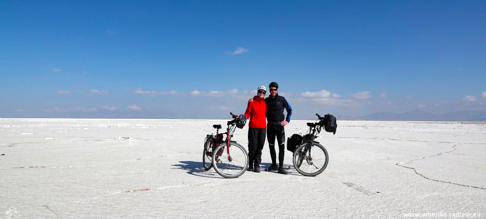 Cycling the Salinas Grandes.  