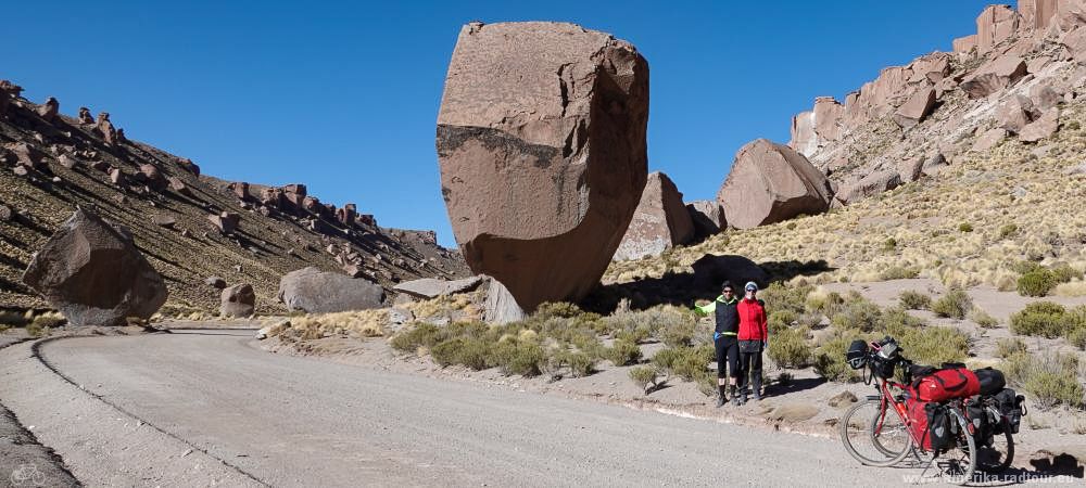 Cycling Argentinas Ruta 40 from Susques to San Antonio de los Cobres.    