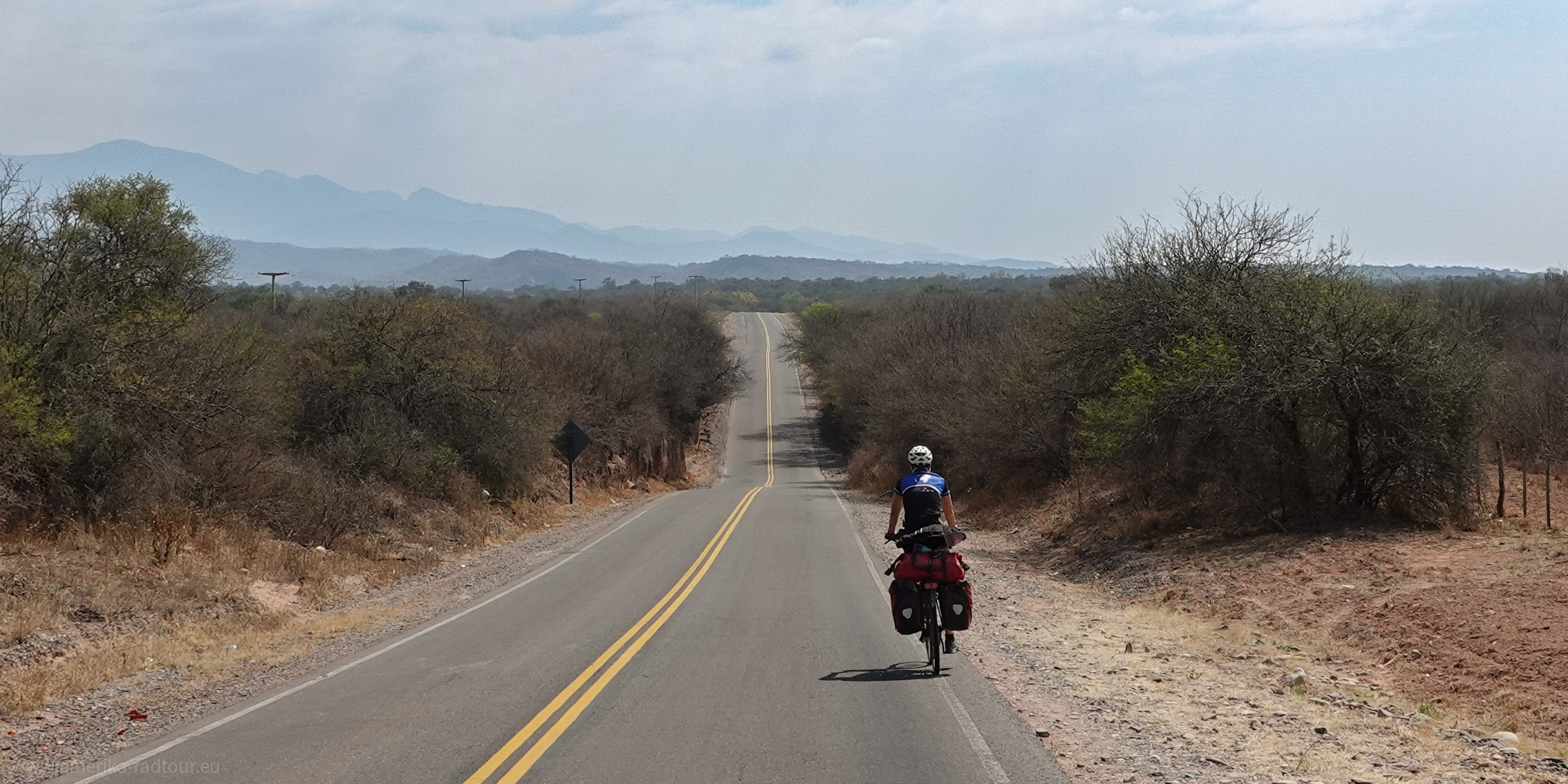 Mit dem Fahrrad von Cafayate nach Salta.   